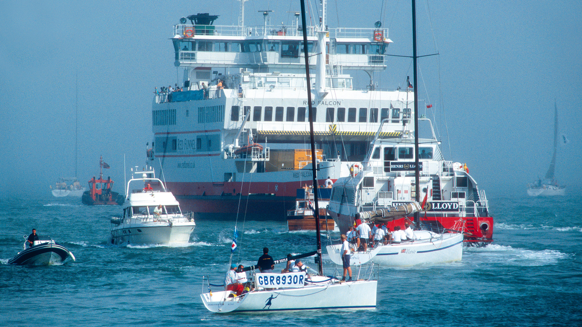 Would you set off in fog in your yacht?