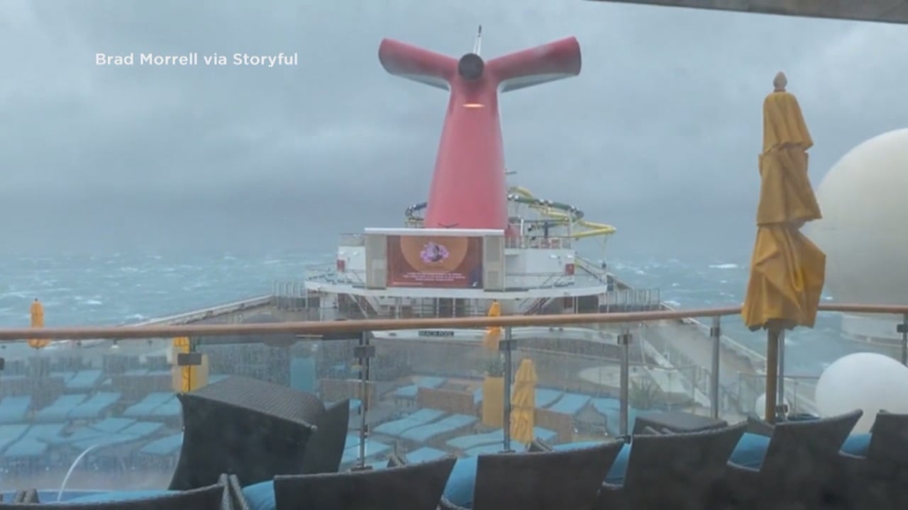 Passengers on Carnival Sunshine describe 'nightmare' sailing into