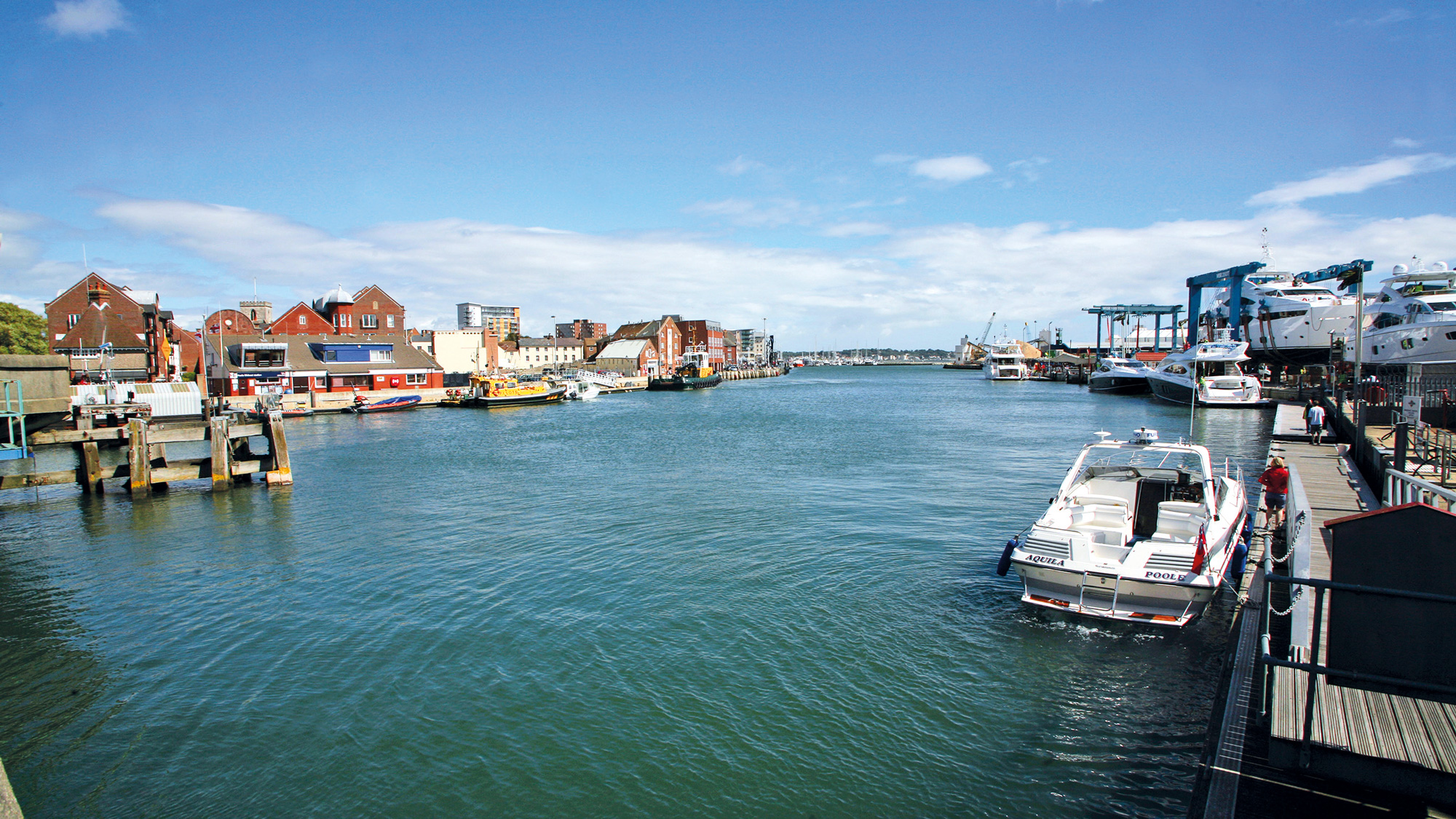 Should you sail to a fuel dock or wait it out?