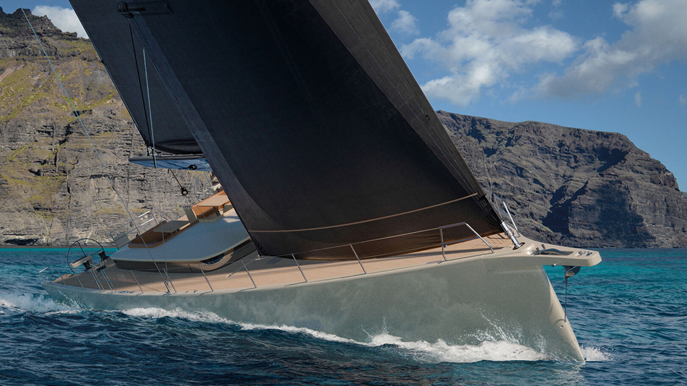 This 79-Foot Sailing Yacht Is Pure Scandinavian Minimalism on the Seas