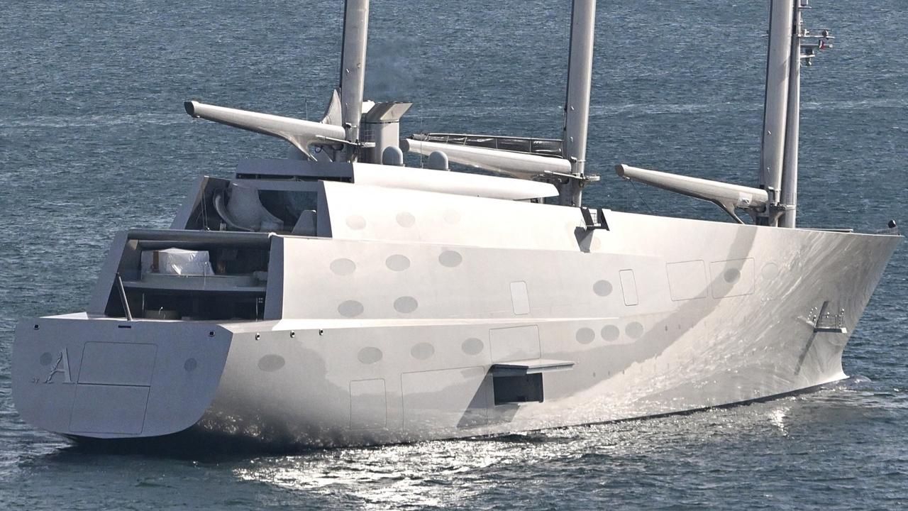 World’s most expensive sailing superyacht sits abandoned