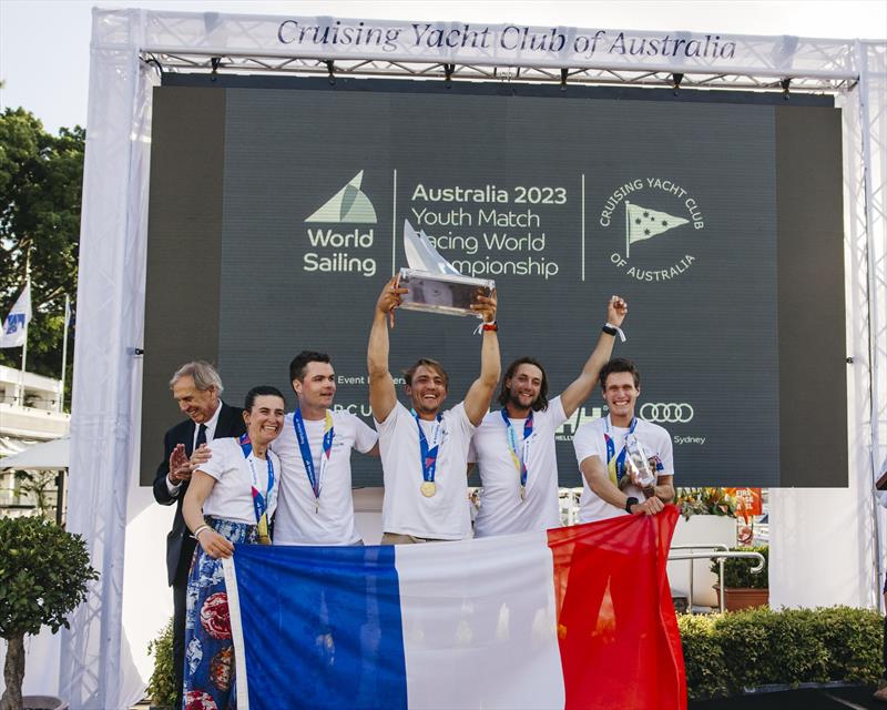 2023 World Sailing Youth Match Racing World Championship at Cruising Yacht Club of Australia Overall