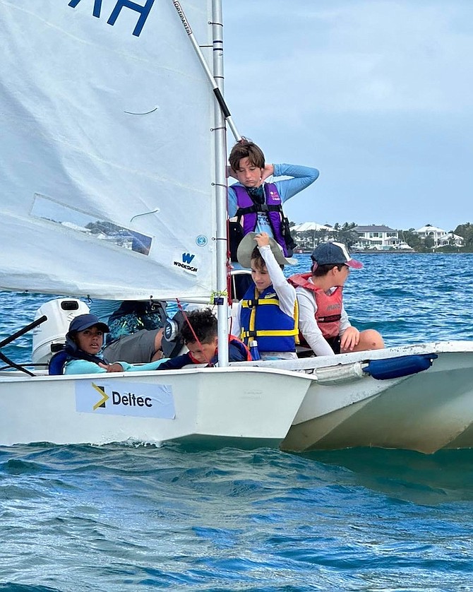 Junior sailing champions | The Tribune