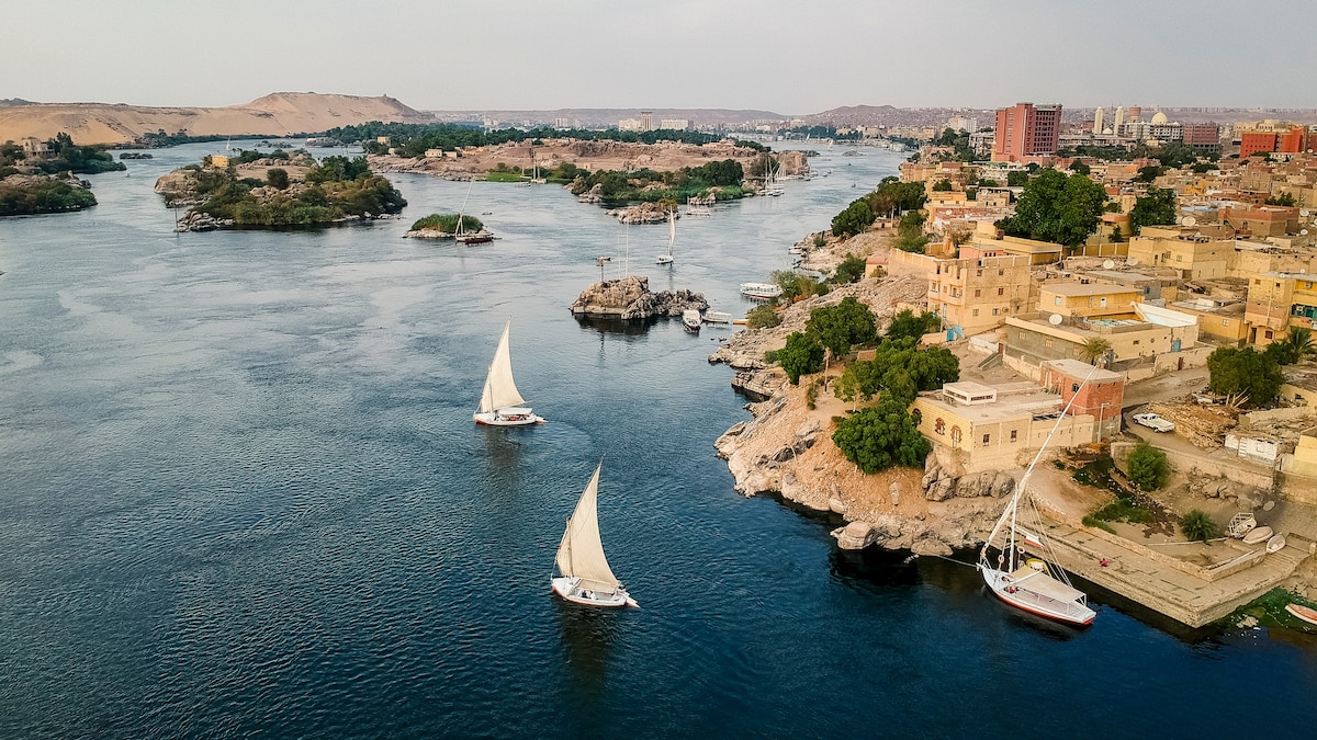 Sailing to Aswan, Egypt’s historic gateaway to the south