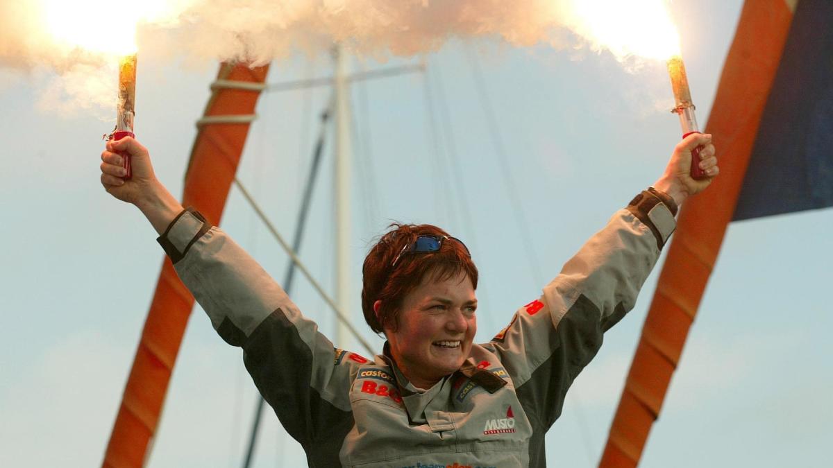 On this day in 2005: Dame Ellen MacArthur sets new round-world sailing record