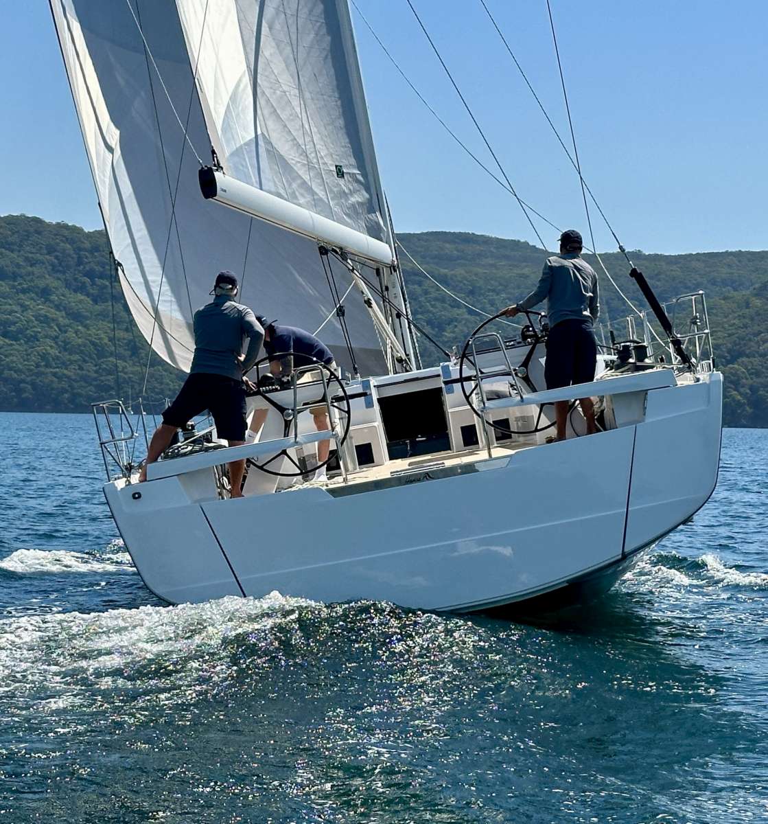 Australian Premiere of the new Hanse 510 at the Pittwater Sailing Yacht Show