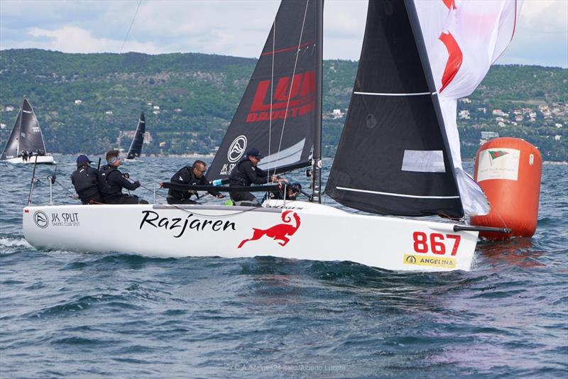 Melges 24 European Sailing Series 2024 at Yacht Club Adriaco